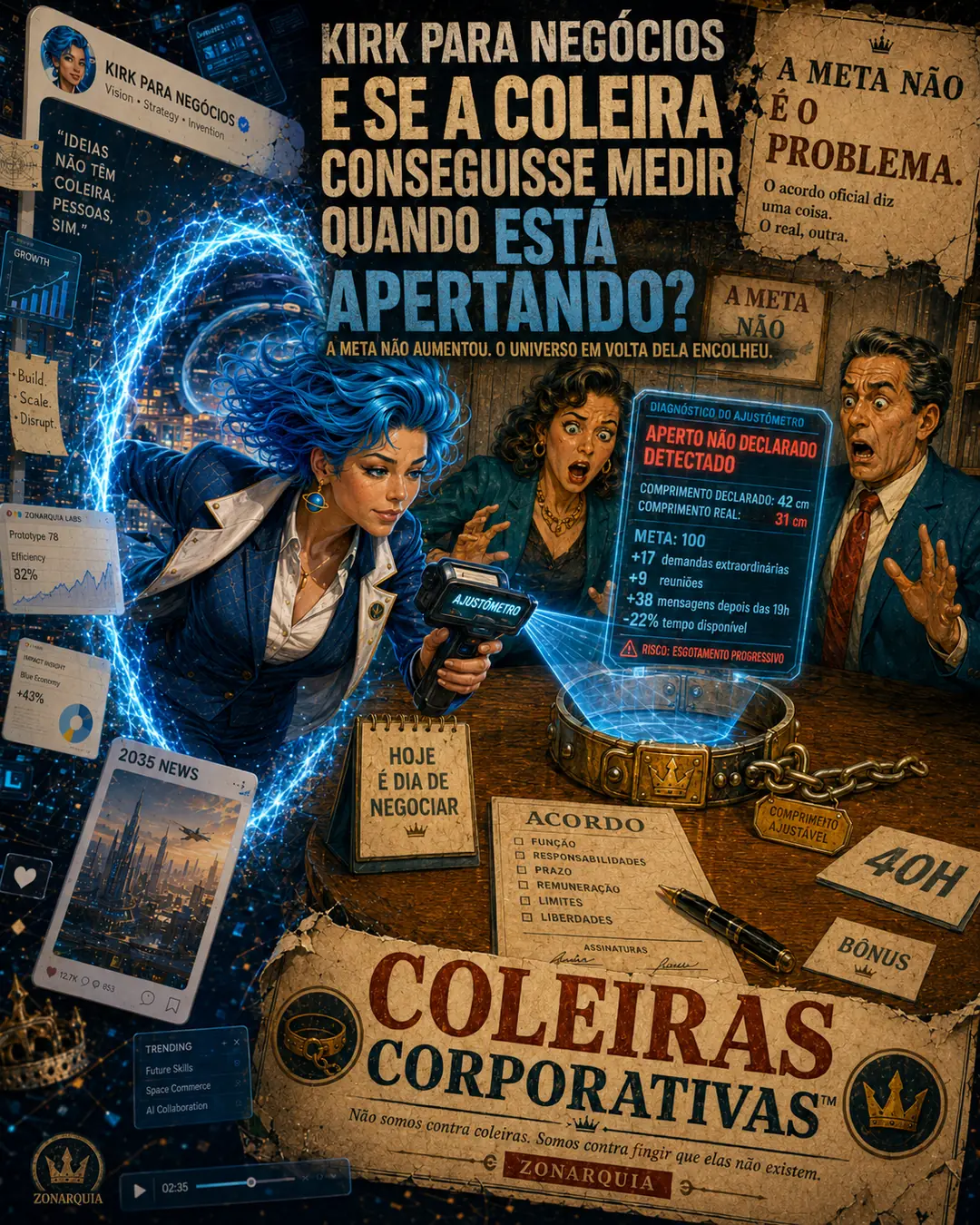A META NÃO AUMENTOU. O UNIVERSO EM VOLTA DELA ENCOLHEU.