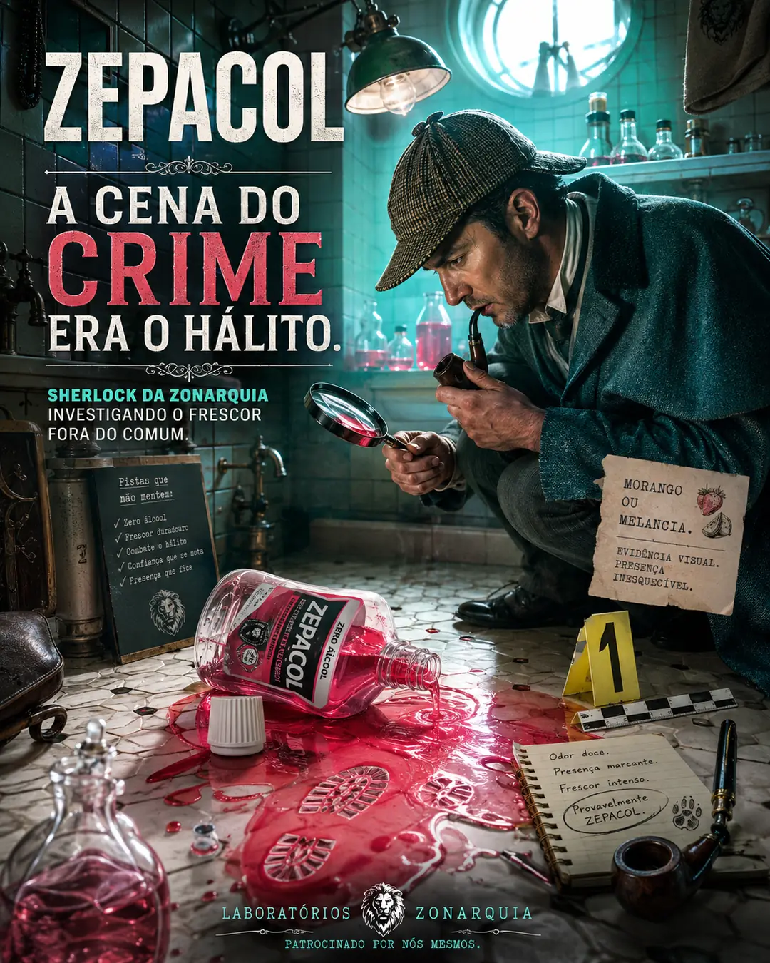 O ANÚNCIO TAMBÉM PODE FAZER PARTE DA HISTÓRIA.