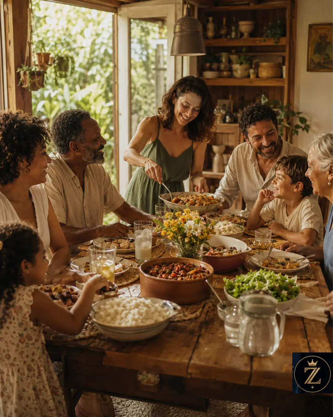 Celular sobre mesa de cozinha à noite com mensagens de trabalho respondidas e uma mensagem da mãe esquecida, simbolizando a vida pessoal deixada para depois.