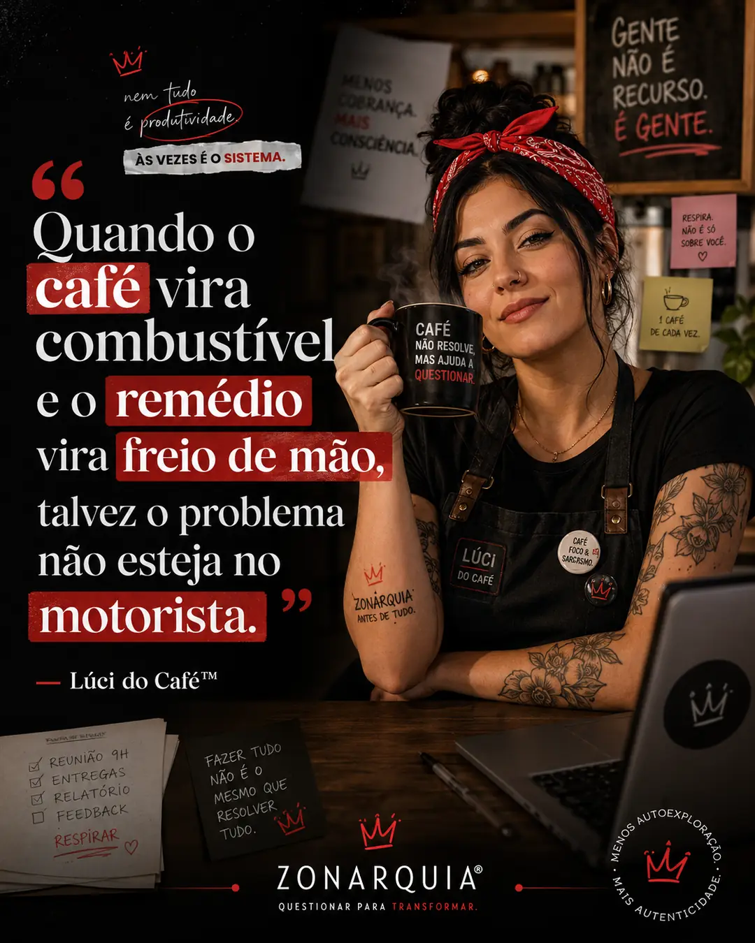 Talvez o problema não esteja no motorista