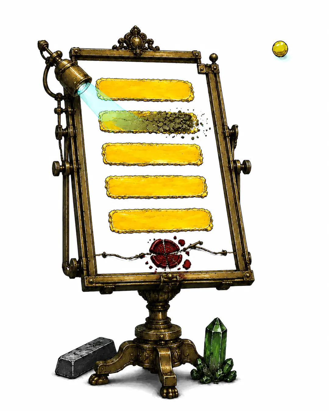 TESTAMENTO DO AMARELO-CROMO