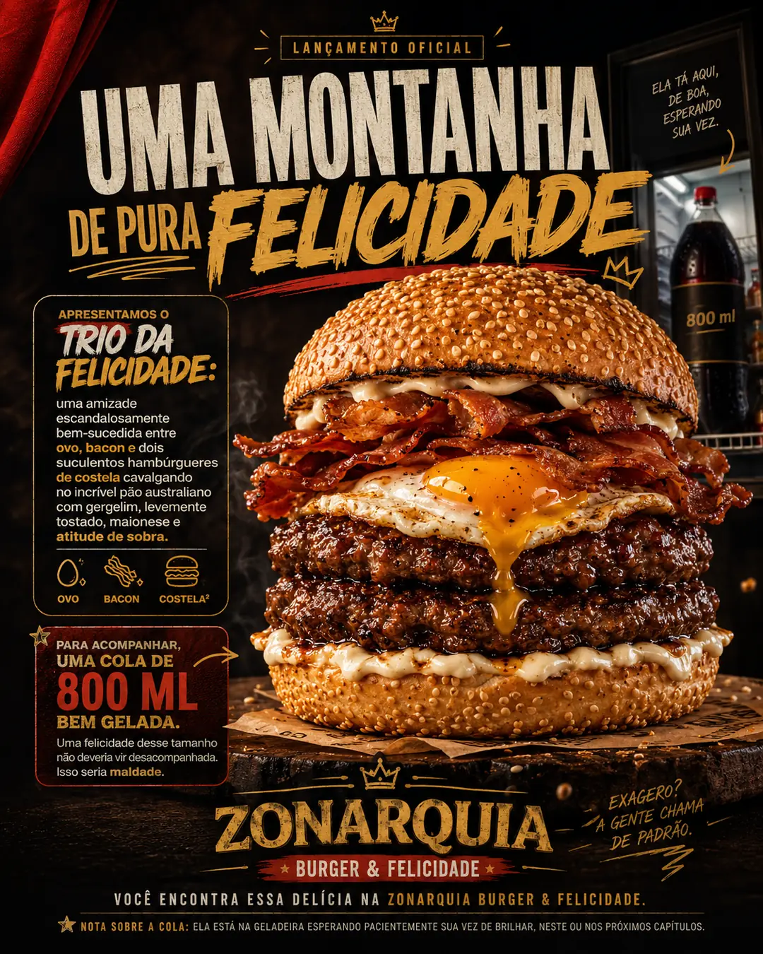 Uma montanha de pura felicidade